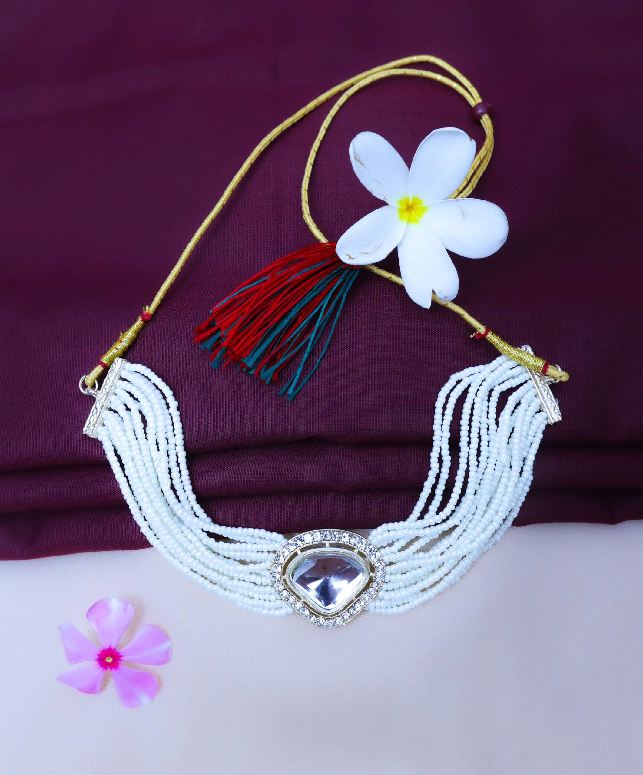 Brass Gold-plated Multicolor Jewel Set (Copy)10